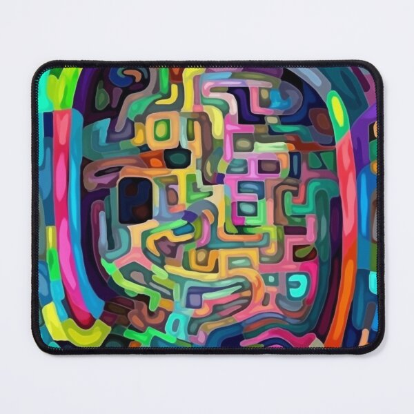 Item preview, The Neon Maze designed and sold by artfullyprompt.