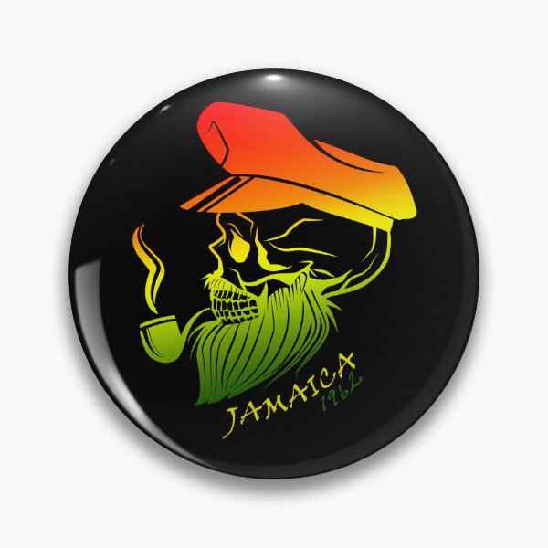 Item preview, Jamaica Independence 2023 With Pirate Skull designed and sold by radikaldezignz.