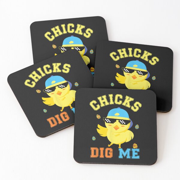 Item preview, Chicks Dig Me Happy Easter Egg Hunt Kids Boys Funny T-Shirt T-Shirt designed and sold by Beroti-Vanda.