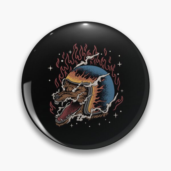 Item preview, Angry Wolf with a Helmet designed and sold by Froyd Wess.