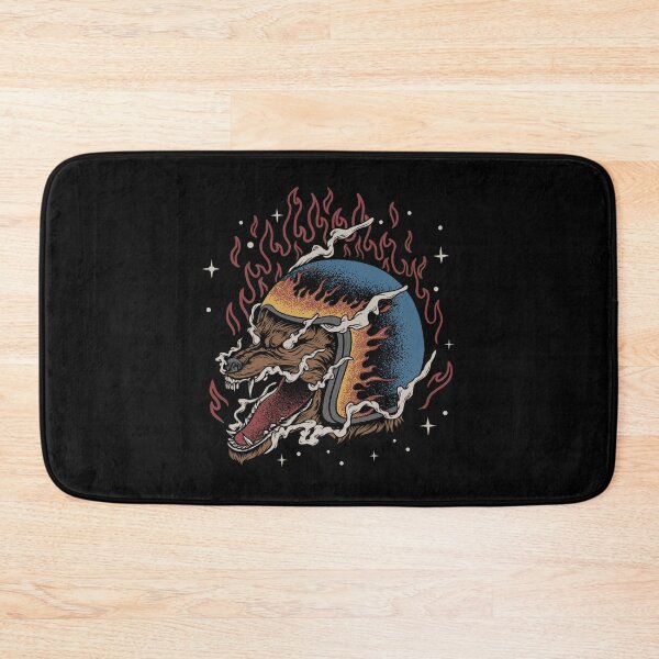Item preview, Angry Wolf with a Helmet designed and sold by Froyd Wess.
