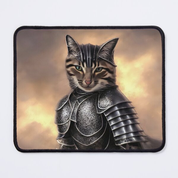 Item preview, Tabby Cat Knight designed and sold by Elisabeth Lucas.