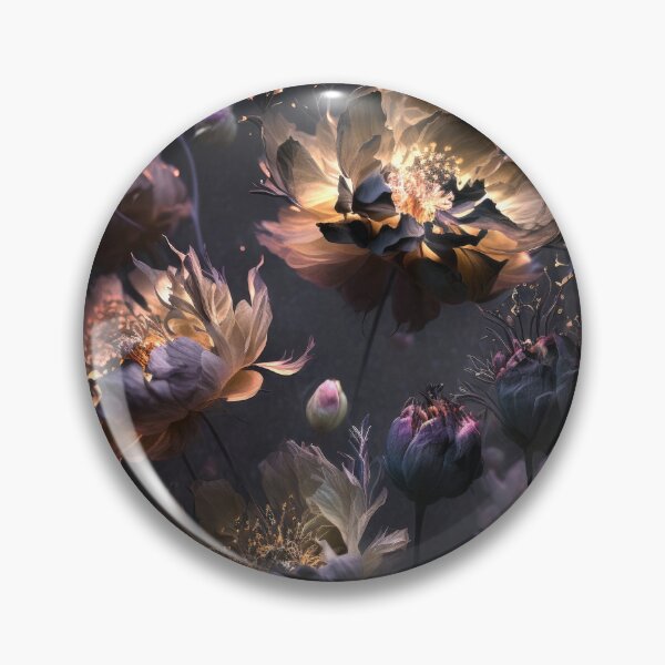 Item preview, Glowing Flower Illustration designed and sold by MadeByAIStudio.