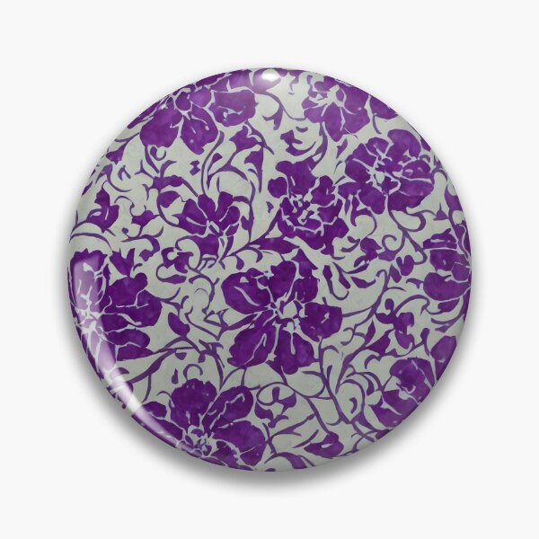 Item preview, Purple Floral designed and sold by CraftyDownloads.