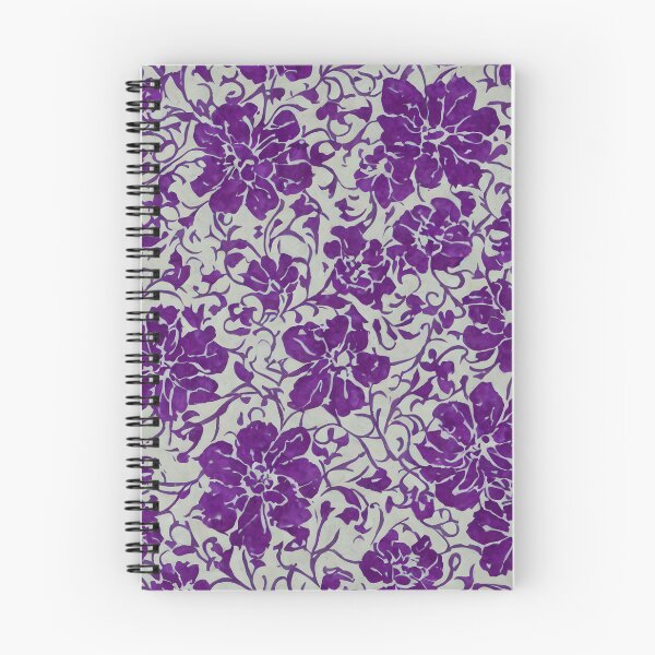 Item preview, Purple Floral designed and sold by CraftyDownloads.