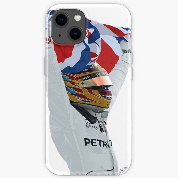 Lewis Hamilton Welttitel iPhone Flexible Hülle