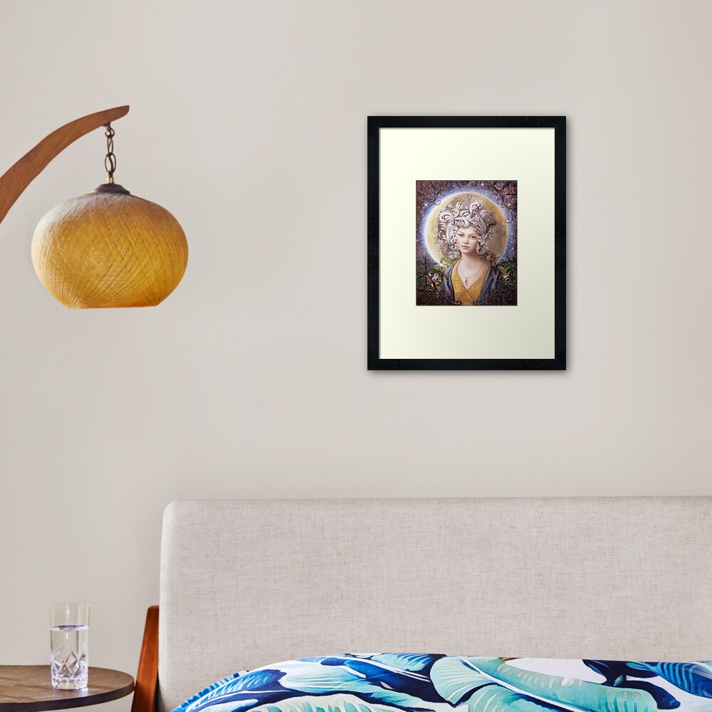 La Luna Framed Art Print