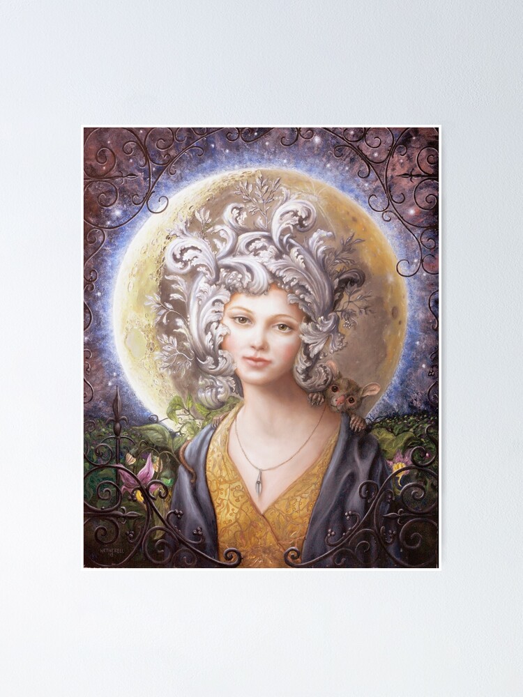 Alternate view of La Luna Poster