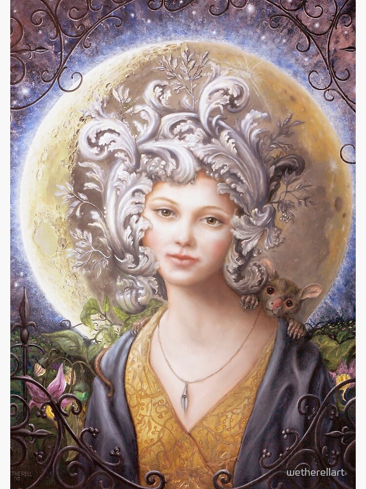 La Luna by wetherellart
