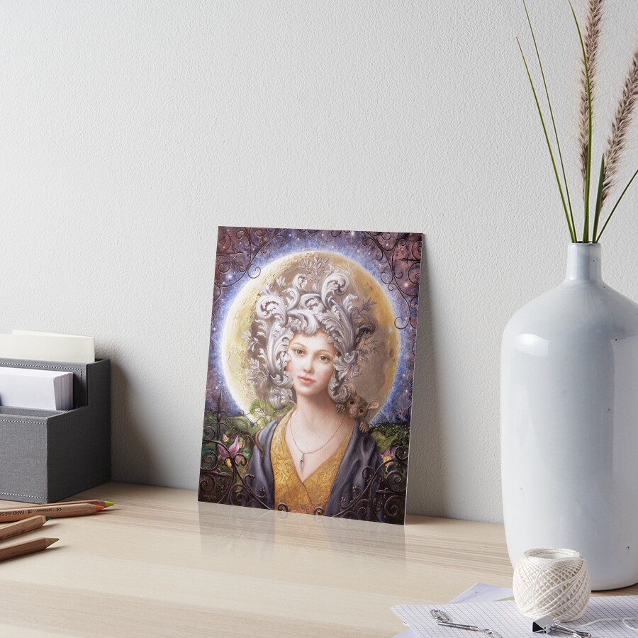 La Luna Art Board Print