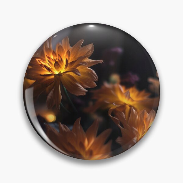 Item preview, Glowing Flowers designed and sold by MadeByAIStudio.