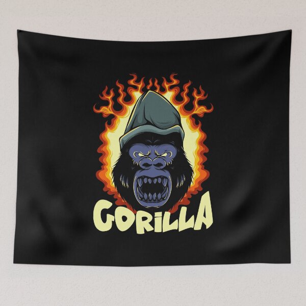 Item preview, Angry Gorilla on Fire designed and sold by Froyd Wess.