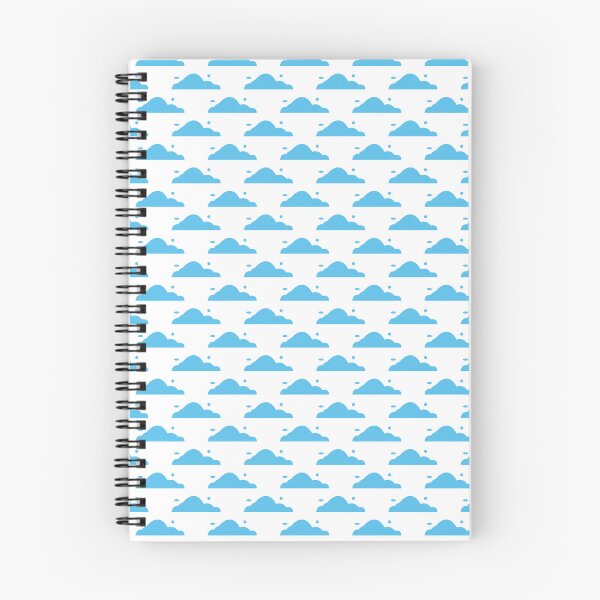 Item preview, Little light blue cloud pattern  designed and sold by Pattrenonly.