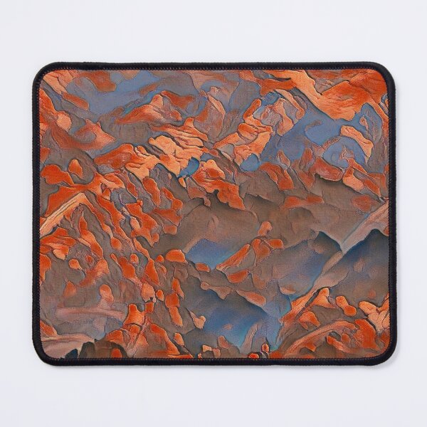 Item preview, Brown and Blue Abstract designed and sold by AussieAl.