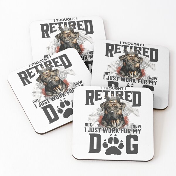Item preview, I thought I retired but now I just work for my dog designed and sold by BYNDART.