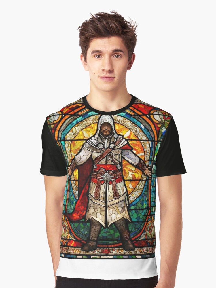 Kvæle design mytologi Assassin&#39;s Creed Church Window" Graphic T-Shirt for Sale by Toph Moses  | Redbubble