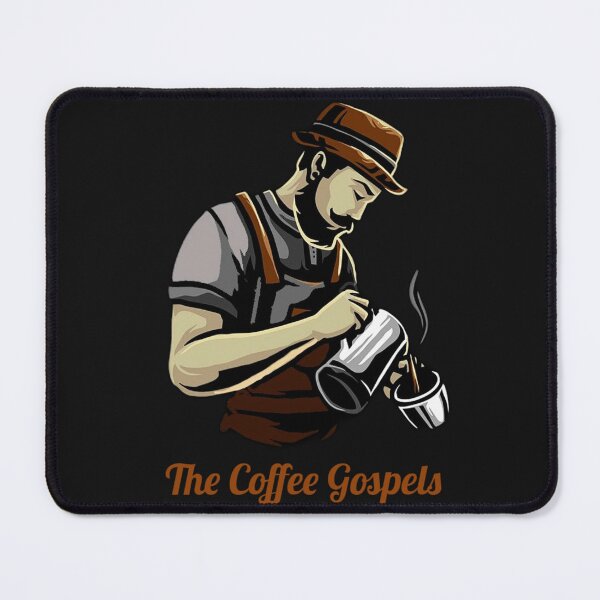 Item preview, Coffee Gospels- Barista pouring coffee designed and sold by Vintage Hustle.