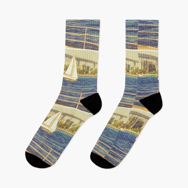 Item preview, Sailing the st clair , bridge to Mackinac  race designed and sold by tuckersemporium.