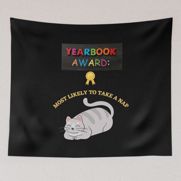 Item preview, Yearbook Award: Most Likely To Take A Nap designed and sold by Planet Agora.