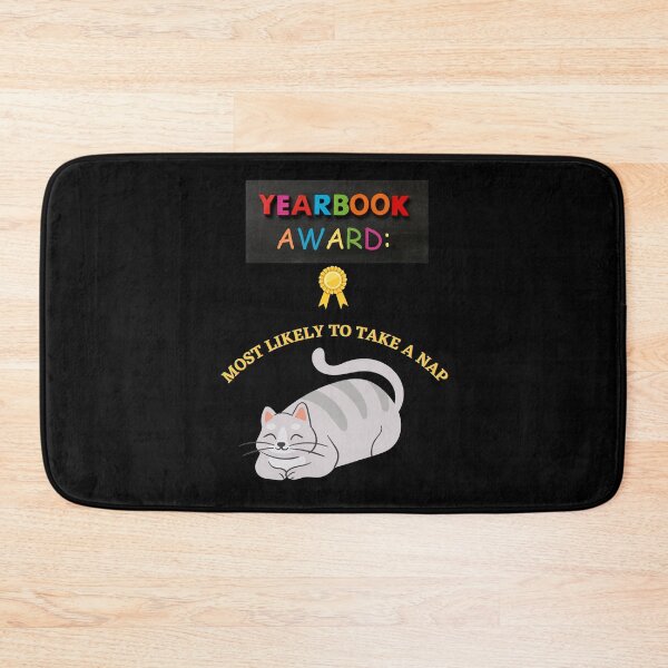 Item preview, Yearbook Award: Most Likely To Take A Nap designed and sold by Planet Agora.