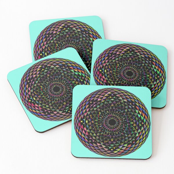 Item preview, psychedelic mandala designed and sold by MarianMa12.