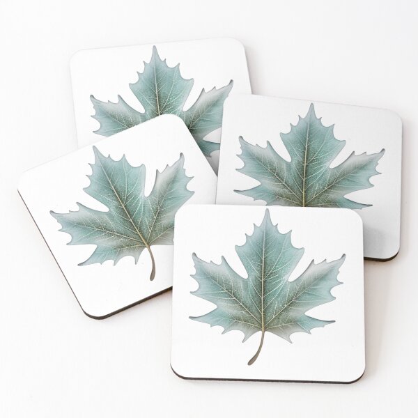 Item preview, frosted leaf in a flat style  designed and sold by taoufik ighzer.