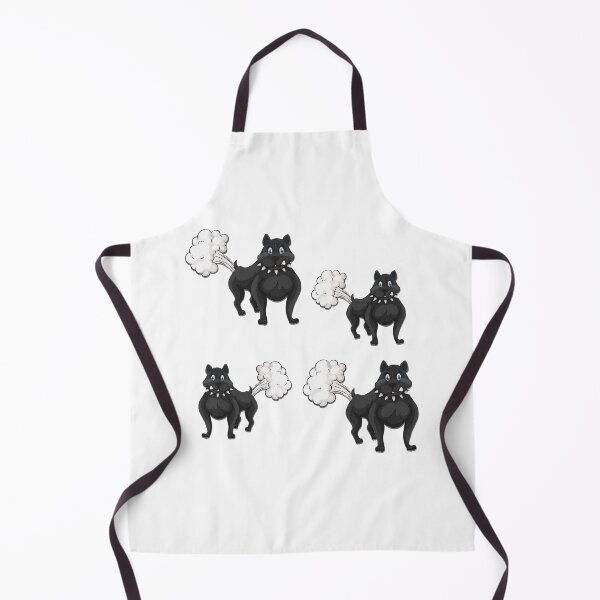 Item preview, Black funny cute dog fart design designed and sold by AnsykD.