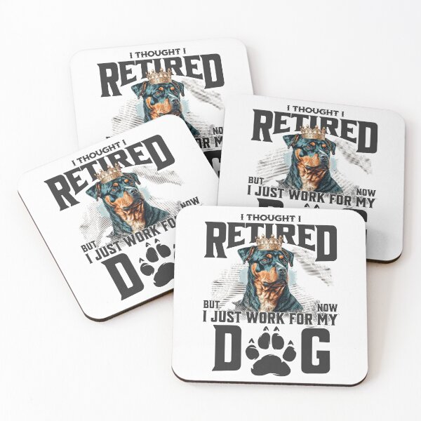 Item preview, I thought I retired but now I just work for my dog designed and sold by BYNDART.