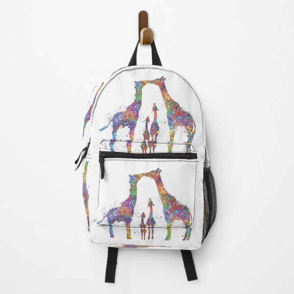 Item preview, Giraffe Family od 4 Watercolour designed and sold by michoAnderso.