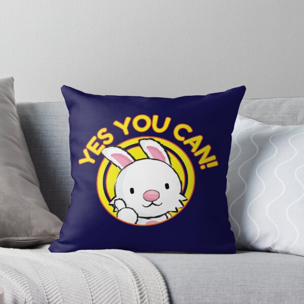 Item preview, Yes You Can Cute Motivational Thumbs Up Bunny Logo designed and sold by CRHPOD20.