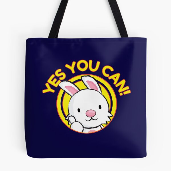 Item preview, Yes You Can Cute Motivational Thumbs Up Bunny Logo designed and sold by CRHPOD20.