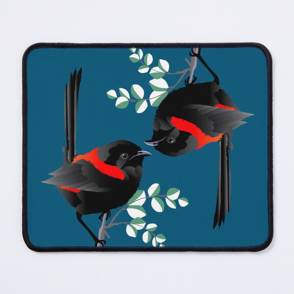 Item preview, 2 Redback Fairy Wrens. designed and sold by Graham Colton.