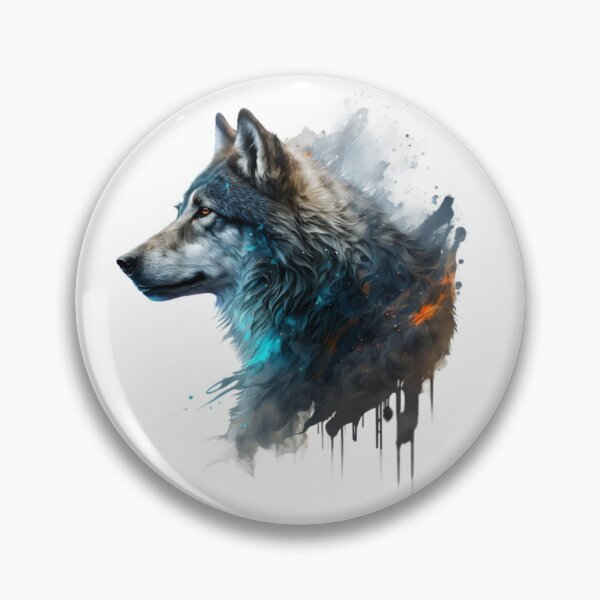Artikelvorschau, Fantasy-Wolf entworfen und verkauft von YodaPrint.
