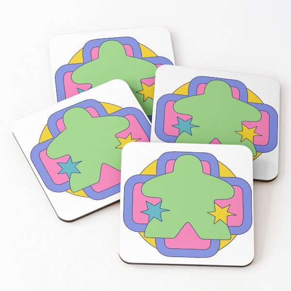 Item preview, Vintage Retro 90s Style Board Game Meeple designed and sold by BeamGeeks.