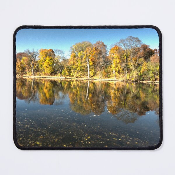 Item preview, Fall trees along the river designed and sold by WCHGraphics.