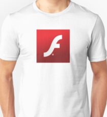 Adobe Flash logo Unisex T-Shirt