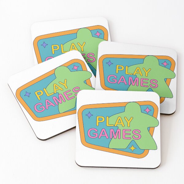 Item preview, Vintage Retro 90s Style Board Game Meeple - Play Games designed and sold by BeamGeeks.
