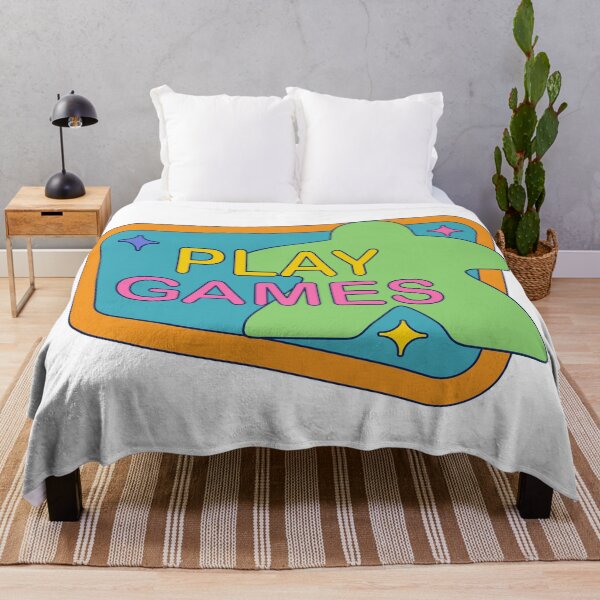 Item preview, Vintage Retro 90s Style Board Game Meeple - Play Games designed and sold by BeamGeeks.