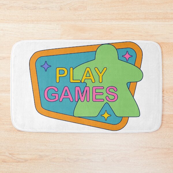 Item preview, Vintage Retro 90s Style Board Game Meeple - Play Games designed and sold by BeamGeeks.