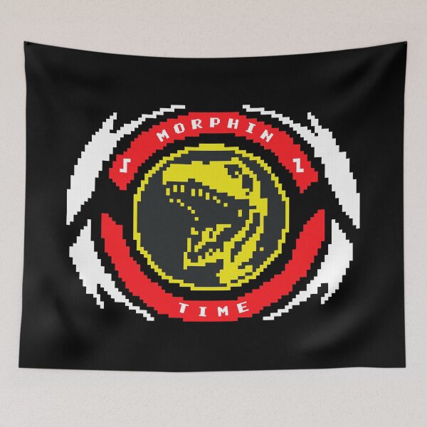 Item preview, Morphin T-Rex 8-bit designed and sold by Cine Store Merch.