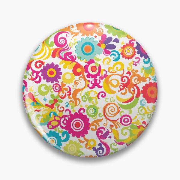 Item preview, Colorful Swirling Floral Pattern designed and sold by Expressive Vision.