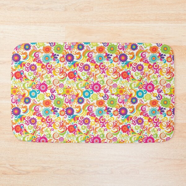 Item preview, Colorful Swirling Floral Pattern designed and sold by Expressive Vision.