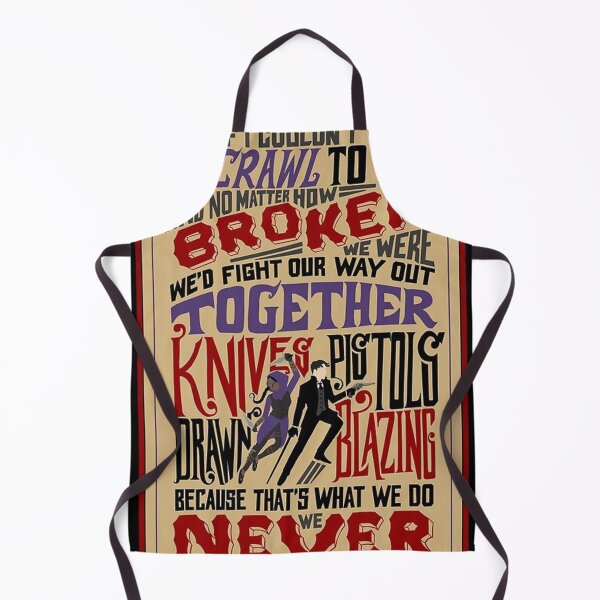 Item preview, Knives Drawn Pistols Blazing Quote Poster designed and sold by joseakurts.
