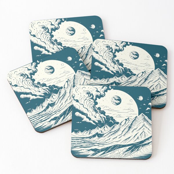 Item preview, Monocolor landscape designed and sold by Javier Narváez Solarte.