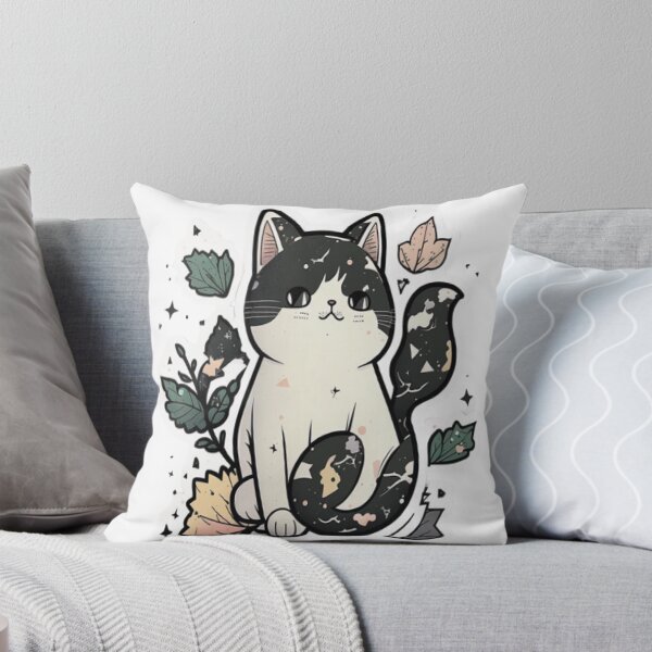 Item preview, cute sticker black cat holding designed and sold by BEAUTIFULCHAR.
