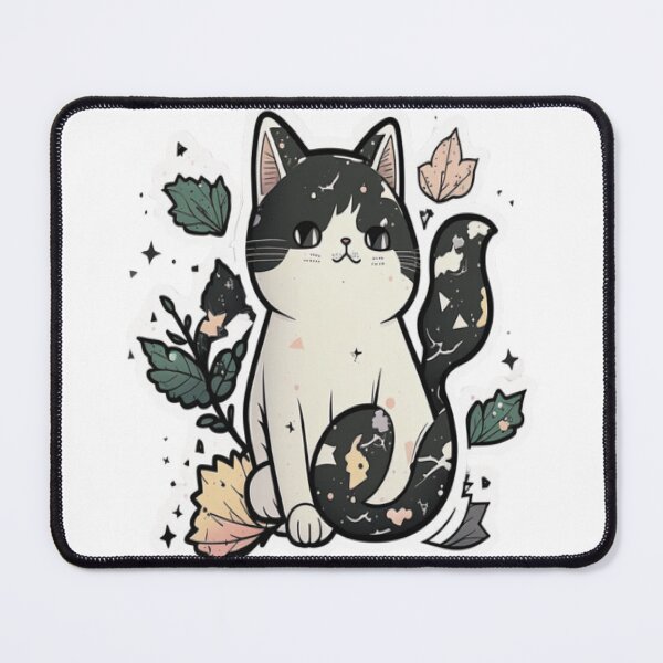 Item preview, cute sticker black cat holding designed and sold by BEAUTIFULCHAR.