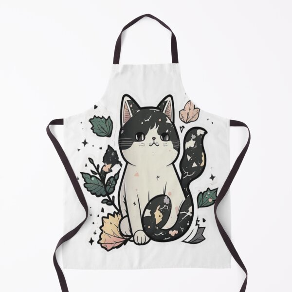 Item preview, cute sticker black cat holding designed and sold by BEAUTIFULCHAR.