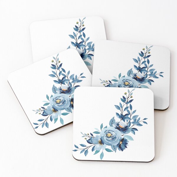 Item preview, little blue flowers meadow, designed and sold by nike	 shop.