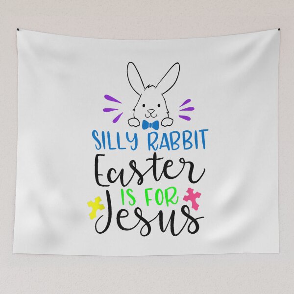Item preview, Religious Easter Gift For Kids Silly Rabbit Easter Is Jesus T-Shirt designed and sold by Beroti-Vanda.