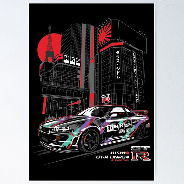 Blueprint - Nissan Skyline GT-R (R34) Z-Tune (Black)